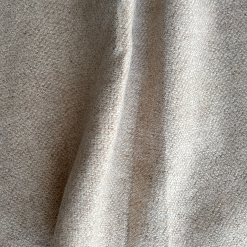 Cream A-Line Skirt for Casual and Work - Picture 2 of 8